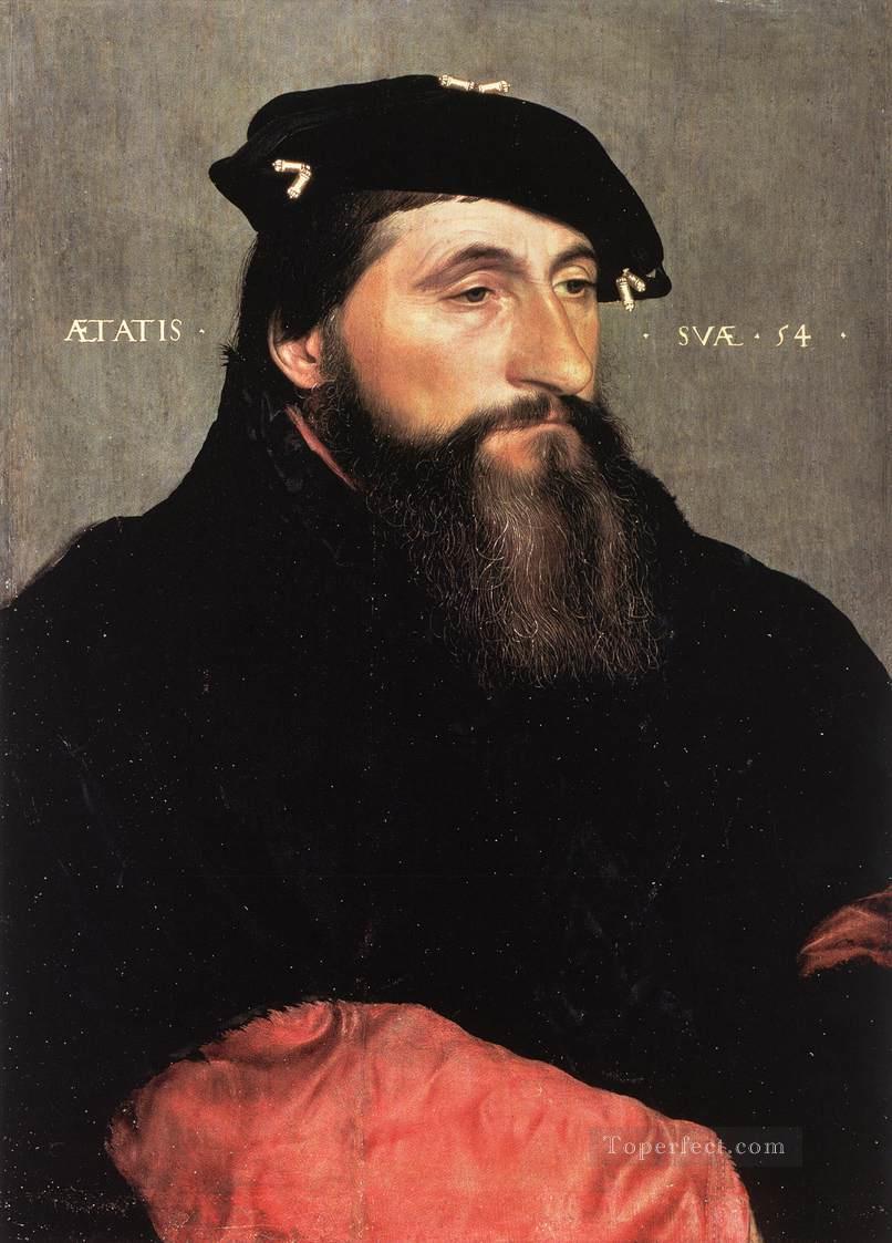 Retrato del duque Antonio el Bueno de Lorena Renacimiento Hans Holbein el Joven Pintura al óleo